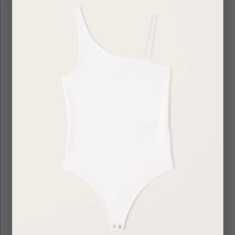 NWT white bodysuit Abercrombie & Fitch